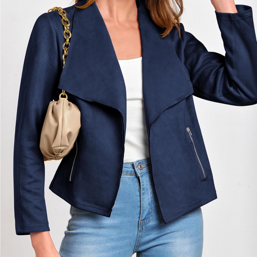 Navy Blue Women's Jacket